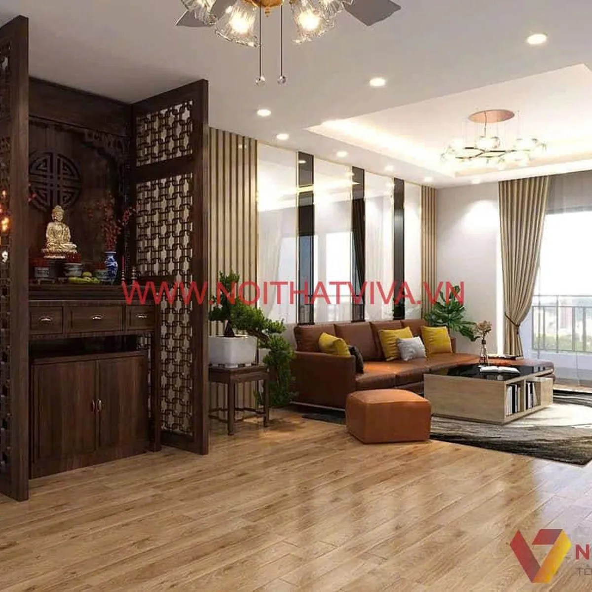 Vách Ngăn Phòng Thờ Vách Ngăn Phòng Thờ