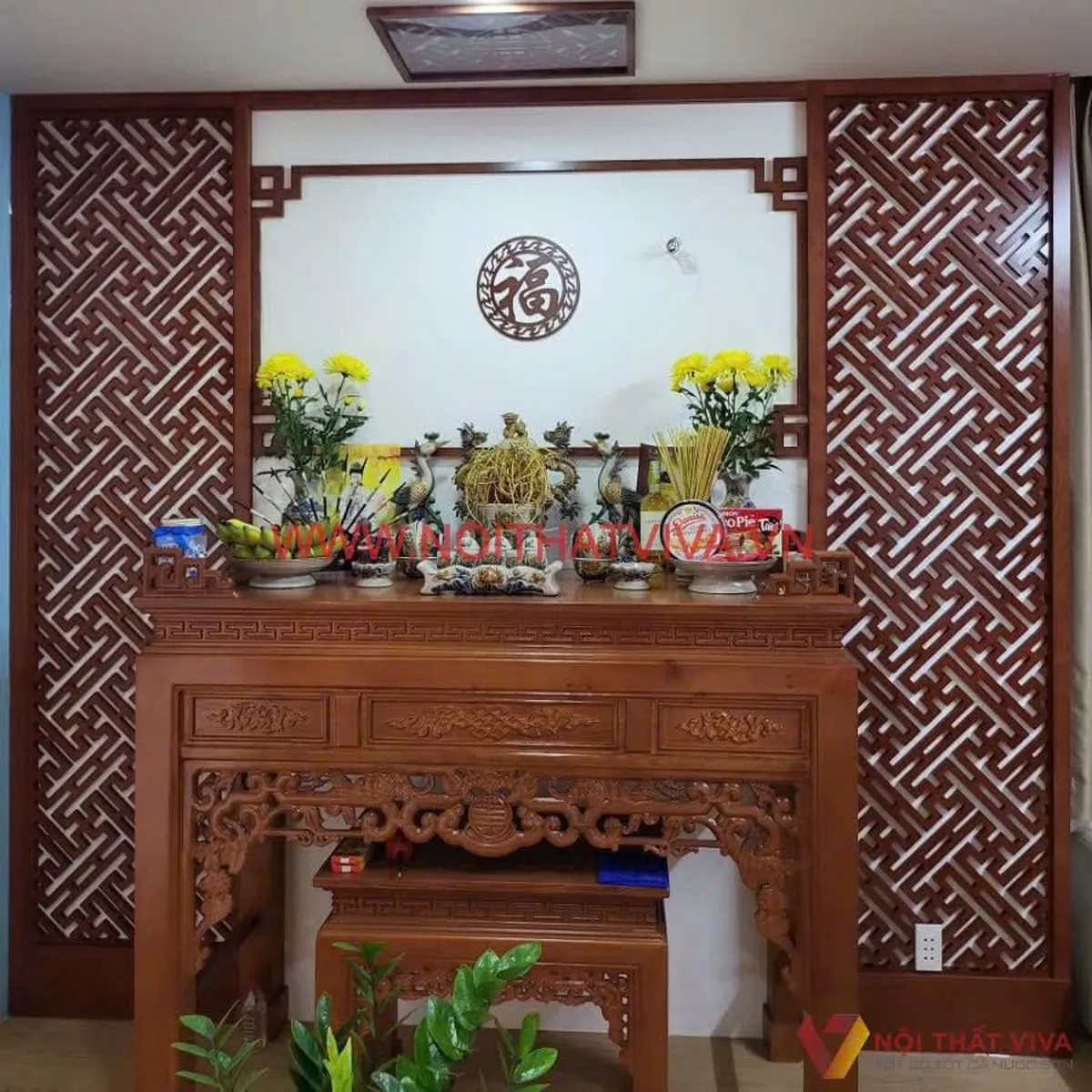 Vách Ngăn Phòng Thờ Vách Ngăn Phòng Thờ