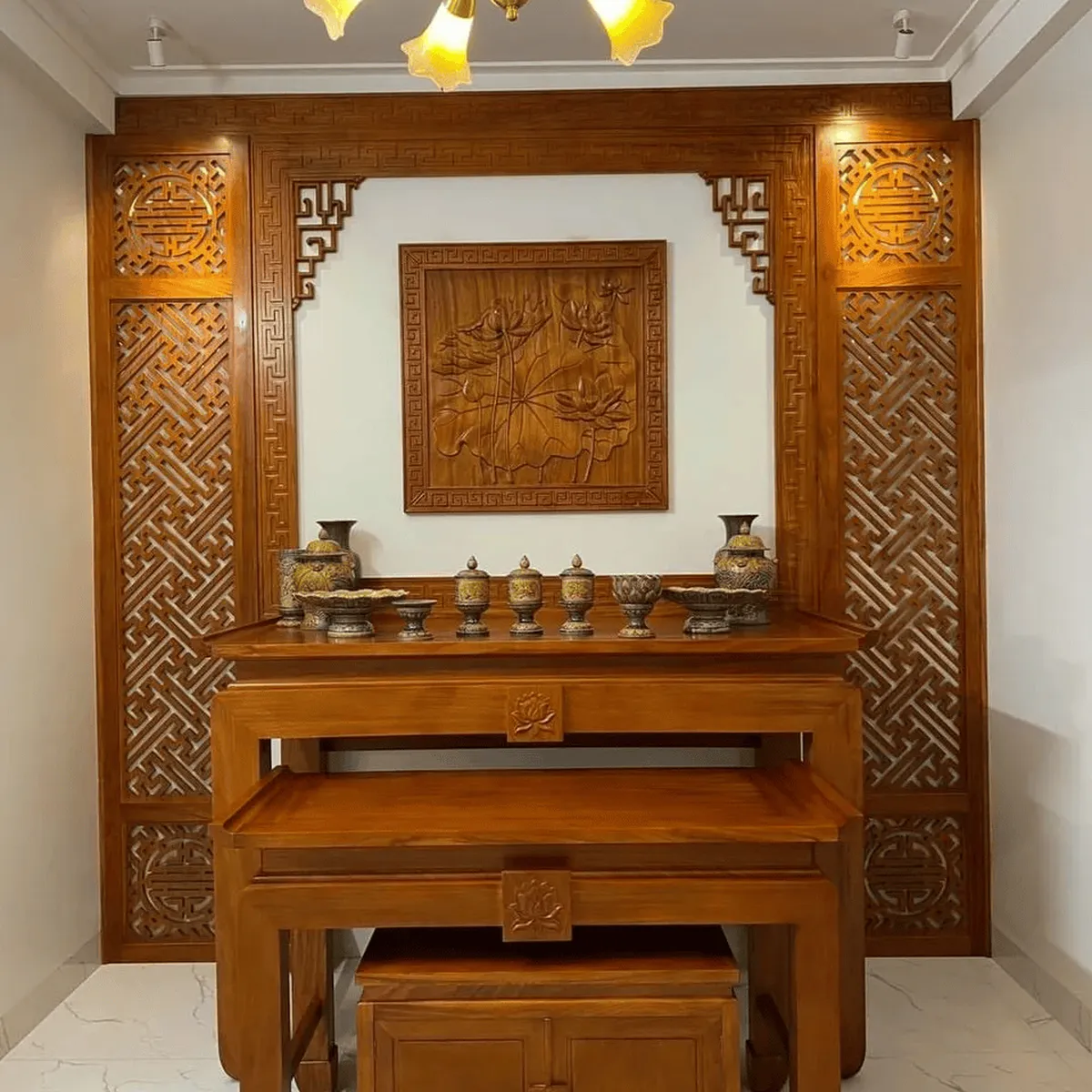 Vách Ngăn Phòng Thờ Vách Ngăn Phòng Thờ