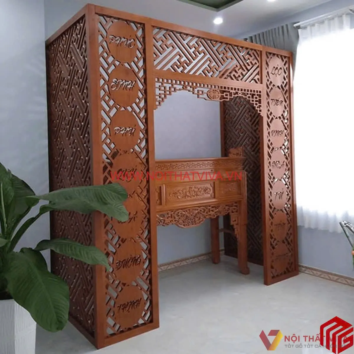 Vách Ngăn Phòng Thờ Vách Ngăn Phòng Thờ
