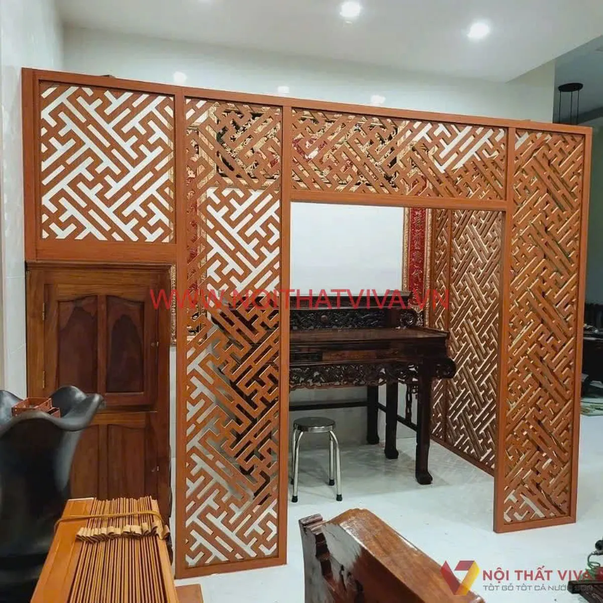 Vách Ngăn Phòng Thờ Vách Ngăn Phòng Thờ