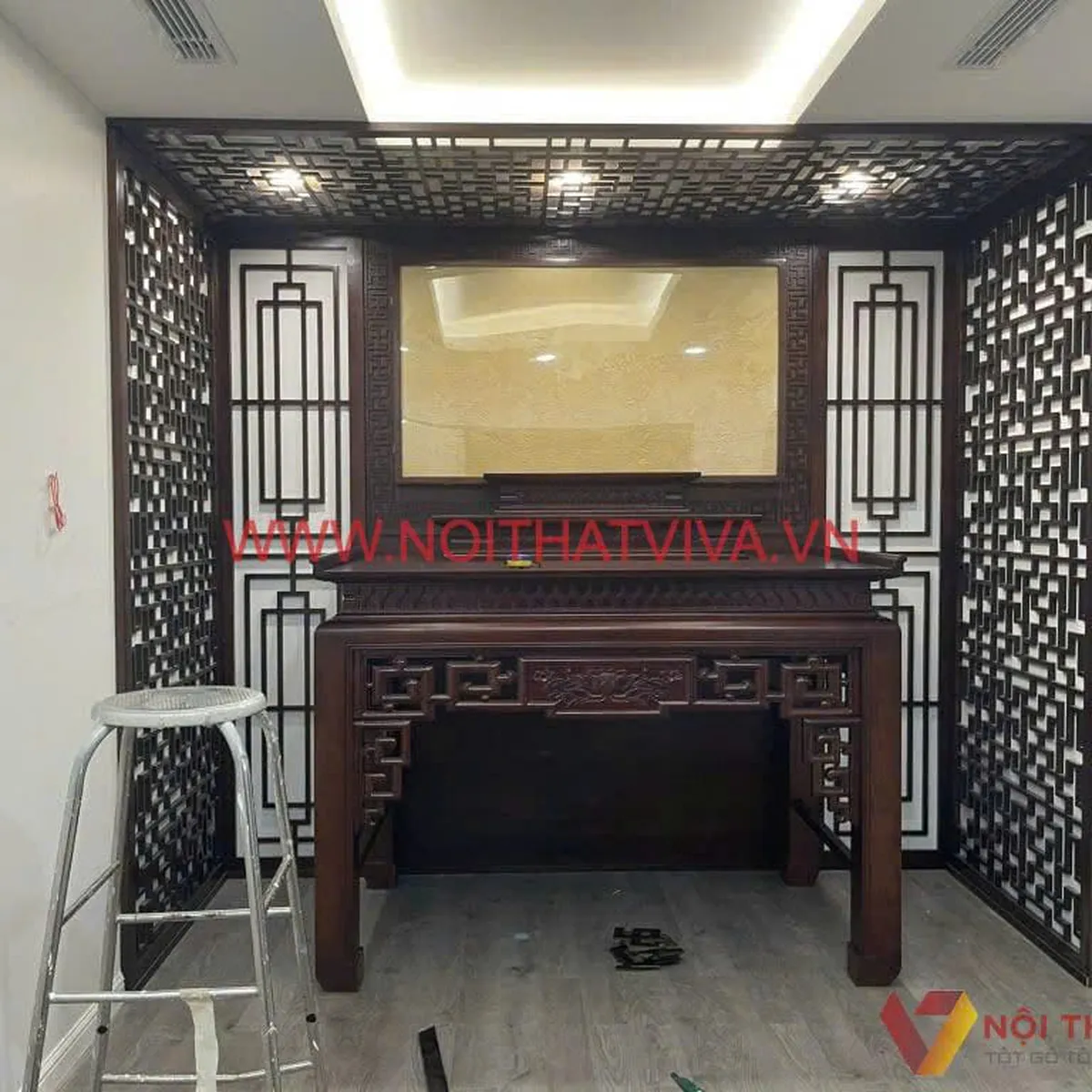 Vách Ngăn Phòng Thờ Vách Ngăn Phòng Thờ