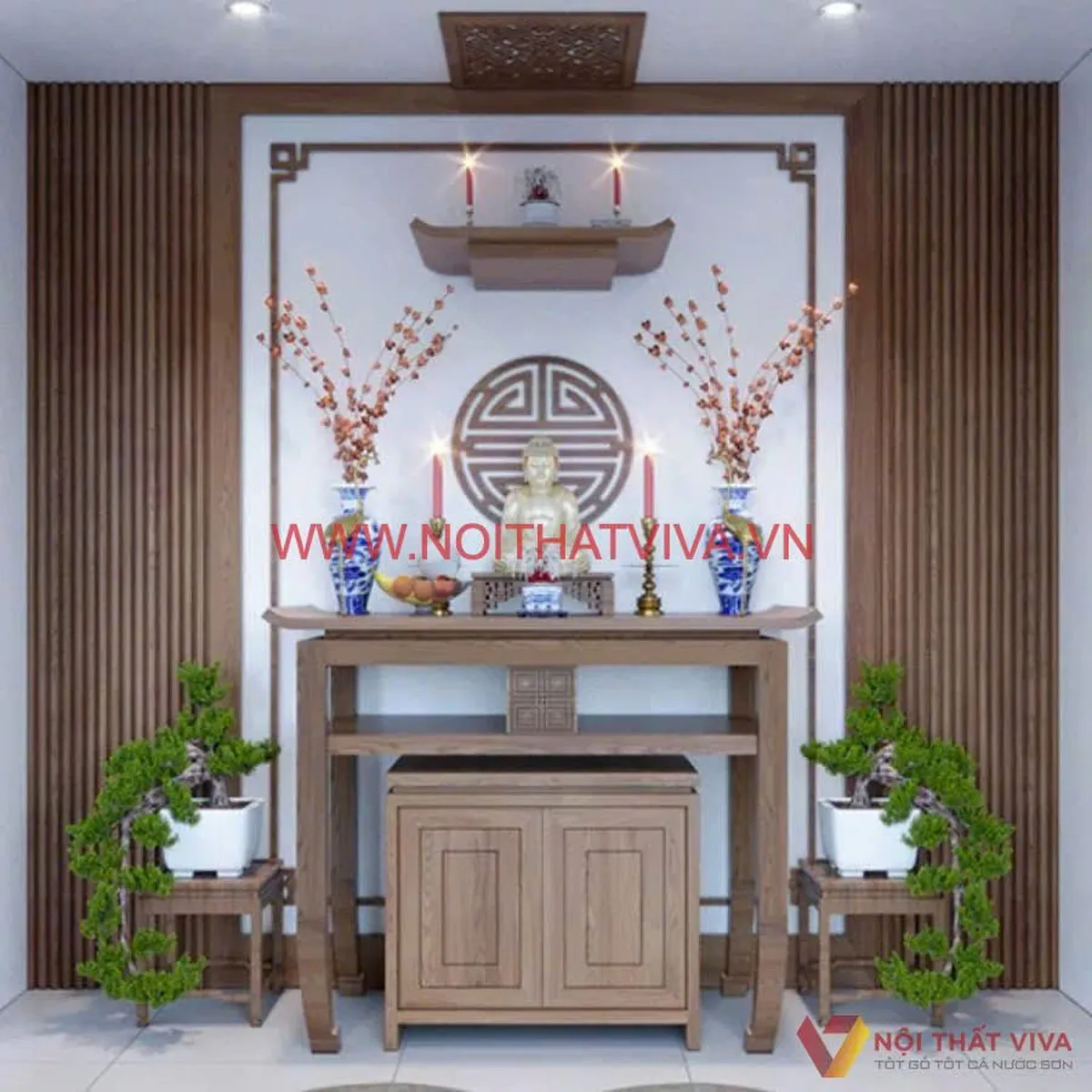 Vách Ngăn Phòng Thờ Vách Ngăn Phòng Thờ