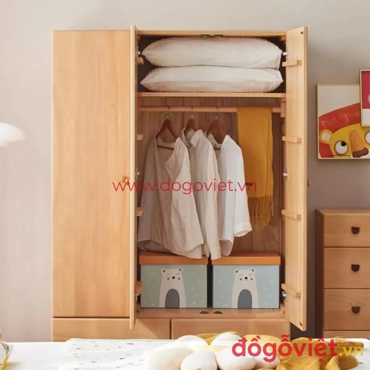 Từ A-Z cách bố trí tủ để quần áo trẻ em phòng ngủ nhỏ tối ưu diện tích Từ A-Z cách bố trí tủ để quần áo trẻ em phòng ngủ nhỏ tối ưu diện tích