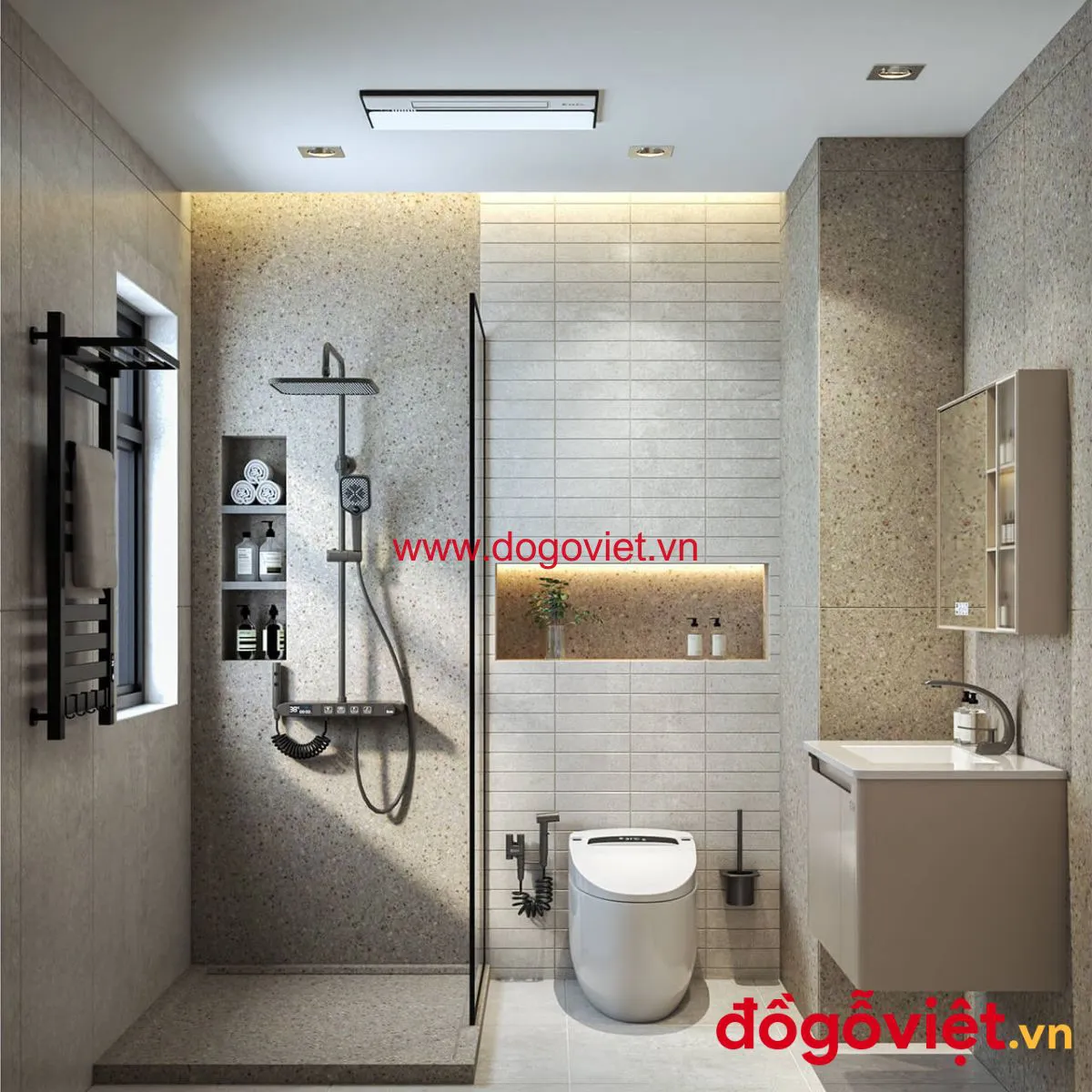 Phòng Tắm Hiện Đại