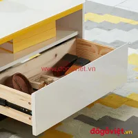 Bàn Trà Chân Sắt Mặt Kính Sang Trọng Kết Cấu Bền Bỉ Chất Lượng Cao