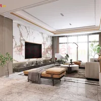 Bức Vách Tivi Thiết Kế Hiện Đại Điểm Nhấn Nổi Bật Cho Phòng Khách