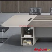 Mẫu Bàn Họp Dài Cao Cấp Tích Hợp Học Tủ Tiện Lợi Giá Ưu Đãi