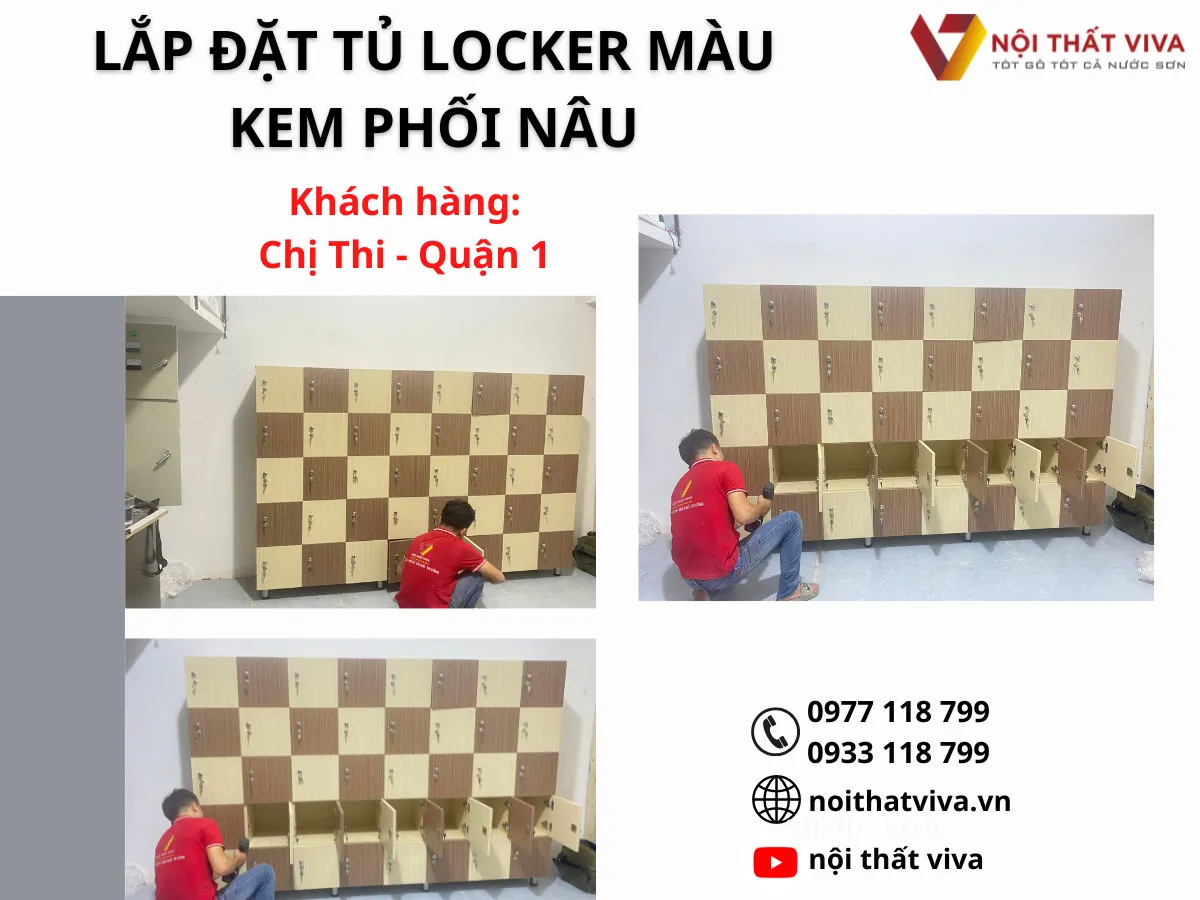 Tủ Locker Gỗ