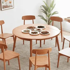 Bàn Ăn 8 Ghế Hiện Đại Thiết Kế Mặt Tròn Gấp Gọn Giá Hợp Lý Bàn Ăn 8 Ghế Hiện Đại Thiết Kế Mặt Tròn Gấp Gọn Giá Hợp Lý