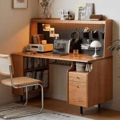 Bàn Làm Việc Gỗ Xoan Đào Kết Hợp Học Tủ Lưu Trữ Đa Năng Giá Tốt  Bàn Làm Việc Gỗ Xoan Đào Kết Hợp Học Tủ Lưu Trữ Đa Năng Giá Tốt