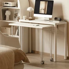Bàn Làm Việc Nhỏ Gọn Hiện Đại Thiết Kế Di Động Có Thể Di Chuyển  Bàn Làm Việc Nhỏ Gọn Hiện Đại Thiết Kế Di Động Có Thể Di Chuyển