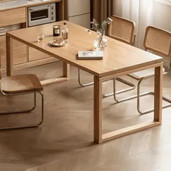 Bộ Bàn Ăn Gỗ Sồi 6 Ghế Hiện Đại Kiểu Dáng Tối Giản Chất Lượng Cao  Bộ Bàn Ăn Gỗ Sồi 6 Ghế Hiện Đại Kiểu Dáng Tối Giản Chất Lượng Cao