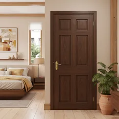 Cửa Gỗ Óc Chó Đẹp Sang Trọng Kết Cầu Bền Bỉ Giá Hợp Lý 