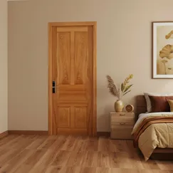 Cửa Gỗ Sồi Tự Nhiên Chắc Chắn Vân Gỗ Đẹp Sắc Nét Giá Ưu Đãi