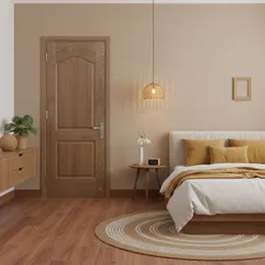 Cửa Phòng Gỗ Sồi Tự Nhiên Sang Trọng Đẹp Tinh Tế 