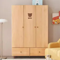 Tủ Treo Đồ Cho Bé Gỗ Tự Nhiên Tích Hợp Ngăn Kéo Tiện Lợi Tủ Treo Đồ Cho Bé Gỗ Tự Nhiên Tích Hợp Ngăn Kéo Tiện Lợi
