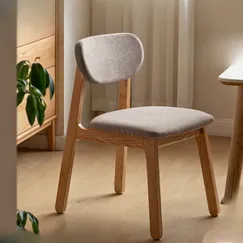 Ghế Ăn Đẹp Gỗ Sồi Mỹ Đệm Bọc Vải Sang Trọng Phong Cách Hiện Đại Ghế Ăn Đẹp Gỗ Sồi Mỹ Đệm Bọc Vải Sang Trọng Phong Cách Hiện Đại