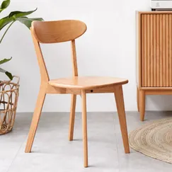 Ghế Gỗ Sồi Tự Nhiên Phong Cách Hiện Đại Kiểu Dáng Thanh Lịch Ghế Gỗ Sồi Tự Nhiên Phong Cách Hiện Đại Kiểu Dáng Thanh Lịch