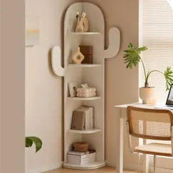 Giá Sách Mini Hình Xây Xương Rồng Chất Liệu Gỗ Sồi Tự Nhiên Sơn Trắng Giá Sách Mini Hình Xây Xương Rồng Chất Liệu Gỗ Sồi Tự Nhiên Sơn Trắng