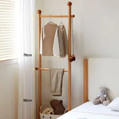 Giá Treo Đồ Bằng Gỗ Tự Nhiên Cho Bé Thiết Kế Gọn Nhẹ Và Tiện Dụng  Giá Treo Đồ Bằng Gỗ Tự Nhiên Cho Bé Thiết Kế Gọn Nhẹ Và Tiện Dụng