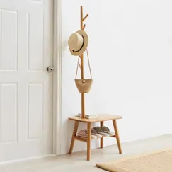 Giá Treo Quần Áo Gỗ Sồi Tự Nhiên Thiết Kế Nhỏ Gọn Phong Cách Hiện Đại Giá Treo Quần Áo Gỗ Sồi Tự Nhiên Thiết Kế Nhỏ Gọn Phong Cách Hiện Đại