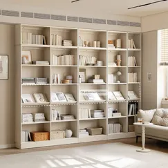 Hệ Tủ Sách Lớn Chất Liệu Gỗ Tự Nhiên Tốt Thiết Kế Tối Ưu Không Gian Hệ Tủ Sách Lớn Chất Liệu Gỗ Tự Nhiên Tốt Thiết Kế Tối Ưu Không Gian