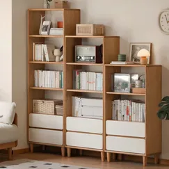 Kệ Gỗ Để Sách Kết Hợp Hộc Lưu Trữ Tiện Lợi Phù Hợp Mọi Phòng Khách Kệ Gỗ Để Sách Kết Hợp Hộc Lưu Trữ Tiện Lợi Phù Hợp Mọi Phòng Khách