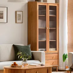 Kệ Sách Phòng Khách Đẹp Gỗ Sồi Tự Nhiên Phong Cách Bắc Âu Hiện Đại Kệ Sách Phòng Khách Đẹp Gỗ Sồi Tự Nhiên Phong Cách Bắc Âu Hiện Đại