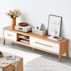Kệ Tivi Đơn Giản Bo Cạnh Mềm Mại Gỗ Tự Nhiên Chất Lượng Kệ Tivi Đơn Giản Bo Cạnh Mềm Mại Gỗ Tự Nhiên Chất Lượng
