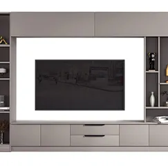 Kệ Tivi Phòng Khách Kết Hợp Tủ Trang Trí Tiện Lợi Đẹp Mắt
