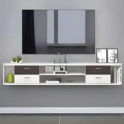 Kệ Treo Tường Tivi Bằng Gỗ Công Nghiệp Thiết Kế Hiện Đại Chất Lượng