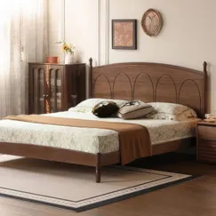 Mẫu Giường Gỗ Tự Nhiên Cao Cấp Thiết Kế Tỉ Mỉ Giá Hợp Lý