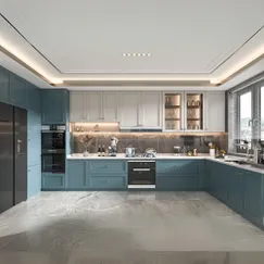 Mẫu Tủ Bếp Chữ U Hiện Đại Gỗ Công Nghiệp Cánh Pano Đẹp Mẫu Tủ Bếp Chữ U Hiện Đại Gỗ Công Nghiệp Cánh Pano Đẹp