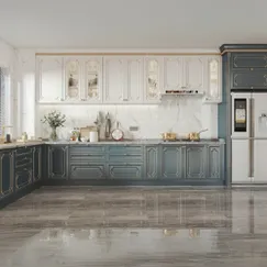 Mẫu Tủ Bếp Tân Cổ Điển Đẹp Gỗ Công Nghiệp Sang Trọng Tinh Tế Mẫu Tủ Bếp Tân Cổ Điển Đẹp Gỗ Công Nghiệp Sang Trọng Tinh Tế