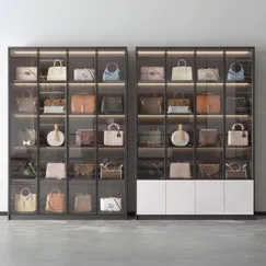 Mẫu Tủ Để Túi Xách Đẹp Gỗ Công Nghiệp MDF Thiết Kế Hiện Đại