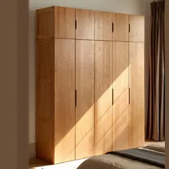 Mẫu Tủ Quần Áo Hiện Đại Gỗ Sồi Kiểu Dáng Tối Giản Sang Trọng Mẫu Tủ Quần Áo Hiện Đại Gỗ Sồi Kiểu Dáng Tối Giản Sang Trọng