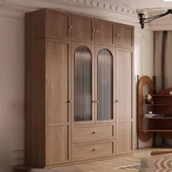 Tủ Áo Quần Gỗ Tự Nhiên Sơn Màu Óc Chó Sang Trọng Cao Cấp Tủ Áo Quần Gỗ Tự Nhiên Sơn Màu Óc Chó Sang Trọng Cao Cấp