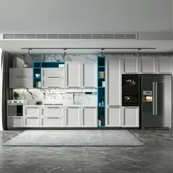 Tủ Bếp Màu Trắng Gỗ Công Nghiệp Sơn 2K Sang Trọng Cao Cấp Tủ Bếp Màu Trắng Gỗ Công Nghiệp Sơn 2K Sang Trọng Cao Cấp