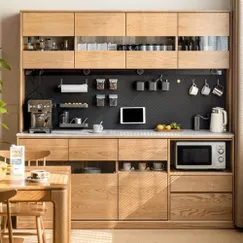 Tủ Chén Hiện Đại Cánh Gỗ Kết Hợp Kính Cao Cấp Thời Thượng Tủ Chén Hiện Đại Cánh Gỗ Kết Hợp Kính Cao Cấp Thời Thượng