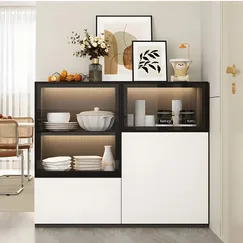 Tủ Đựng Chén Đẹp Gỗ Công Nghiệp Thiết Kế Hiện Đại Bền Đẹp