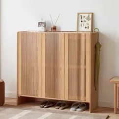 Tủ Giày Cao Cấp Thiết Kế Sang Trọng Với 2 Cánh Kiểu Nan Tinh Tế Tủ Giày Cao Cấp Thiết Kế Sang Trọng Với 2 Cánh Kiểu Nan Tinh Tế