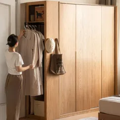 Tủ Gỗ Treo Quần Áo Đẹp Thiết Kế Tiện Lợi Giá Ưu Đãi 