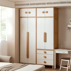 Tủ Quần Áo Cho Trẻ Em Chất Liệu Gỗ Sồi Cao Cấp Kết Hợp Tủ Đa Năng  Tủ Quần Áo Cho Trẻ Em Chất Liệu Gỗ Sồi Cao Cấp Kết Hợp Tủ Đa Năng