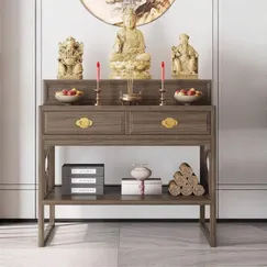 Tủ Thờ Phật Và Gia Tiên Chất Liệu Gỗ Tự Nhiên Kèm Ngăn Kéo Tiện Lợi  Tủ Thờ Phật Và Gia Tiên Chất Liệu Gỗ Tự Nhiên Kèm Ngăn Kéo Tiện Lợi