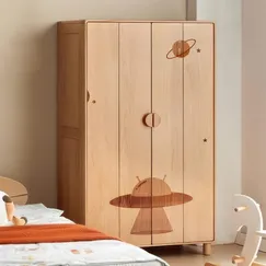 Tủ Treo Quần Áo Cho Bé Bằng Gỗ Tự Nhiên Thiết Kế Hiện Đại  Tủ Treo Quần Áo Cho Bé Bằng Gỗ Tự Nhiên Thiết Kế Hiện Đại