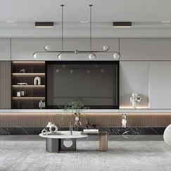 Vách Tivi Phòng Khách Đẹp Thiết Kế Đột Phá Đầy Cảm Hứng