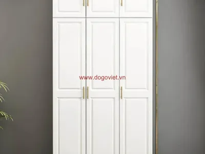  15+ mẫu tủ quần áo trắng đẹp, hiện đại, dễ phối nội thất mọi không gian