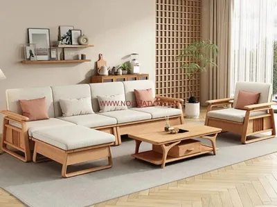 Sofa gỗ chữ L có những kích thước nào? Ưu nhược điểm cần biết trước khi mua