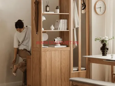 5+ mẫu tủ giày có ghế ngồi thông minh giúp tiết kiệm không gian 